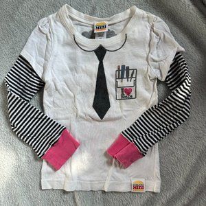 Harajuku Mini Girls Long Sleeve Tee T-Shirt Sz 4T